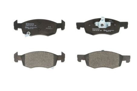 Set plăcuțe frână față , BOSCH, pentru: OPEL CORSA E, CORSA E/HATCHBACK 1.0-1.4LPG 09.14-
