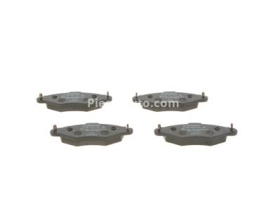 Set plăcuțe frână față , BOSCH, pentru: PEUGEOT 206, 206+ 1.1-1.9D 08.98- 3