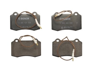 Set plăcuțe frână față , BOSCH, pentru: PEUGEOT 406 2.2/2.2D/3.0 03.97-12.04