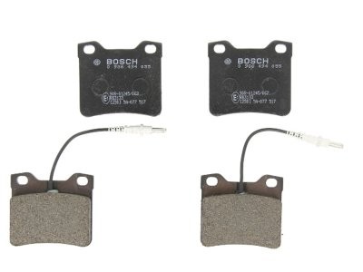 Set plăcuțe frână spate , BOSCH, pentru: PEUGEOT 406, 605, 607 1.8-3.0 06.89-02.06