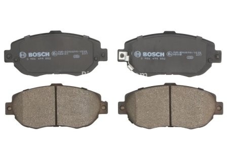 Set plăcuțe frână față , BOSCH, pentru: PORSCHE CAYENNE 3.2/4.5/4.8 09.02-09.10