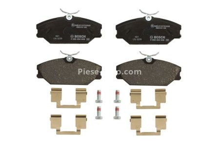 Set plăcuțe frână față , BOSCH, pentru: RENAULT CLIO II, LAGUNA I, MEGANE I, MEGANE I CLASSIC, MEGANE I COACH, MEGANE II, MEGANE SCENIC, SAFRANE II, SCENIC I 1.4-3.0 06.95-11.10