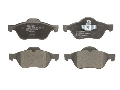 Set plăcuțe frână față , BOSCH, pentru: RENAULT CLIO III, MEGANE II, MEGANE II/KOMBI, SCENIC II 1.4-2.0D 09.02-