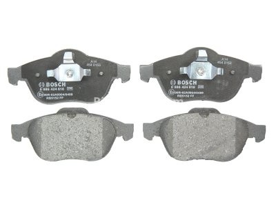 Set plăcuțe frână față , BOSCH, pentru: RENAULT ESPACE IV, LAGUNA II, VEL SATIS 1.9D-3.5 03.01-