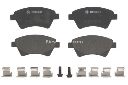 Set plăcuțe frână față , BOSCH, pentru: RENAULT GRAND SCENIC II, KANGOO, KANGOO EXPRESS, MEGANE II, MEGANE II/KOMBI, SCENIC II 1.4-2.0D 10.01-
