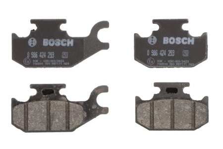 Set plăcuțe frână față , BOSCH, pentru: RENAULT TWIZY Electric 04.12-