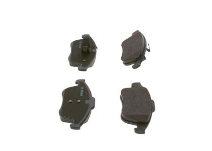 Set plăcuțe frână față , BOSCH ( cu tampon de amortizare), pentru: RENAULT CLIO IV, GRAND SCENIC III, LAGUNA, LAGUNA III, MEGANE, MEGANE III, SCENIC III 1.2-3.5 10.07-