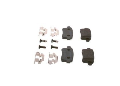 Set plăcuțe frână spate , BOSCH, pentru: RENAULT KANGOO BE BOP, KANGOO EXPRESS, KANGOO II 1.2-Electric 02.08- 3