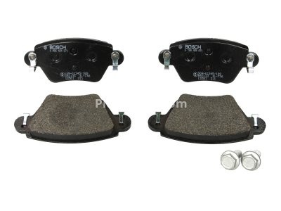 Set plăcuțe frână spate , BOSCH, pentru: RENAULT KANGOO, KANGOO EXPRESS 1.2/1.6/1.9D 02.00-