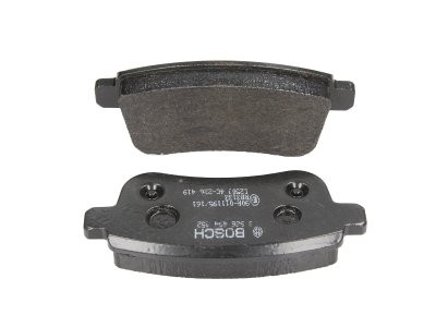 Set plăcuțe frână spate , BOSCH, pentru: RENAULT ARKANA I, CAPTUR II, CLIO V, FLUENCE, GRAND SCENIC III, MEGANE, MEGANE III, MEGANE IV, SCENIC III 1.0-Electric 11.08-