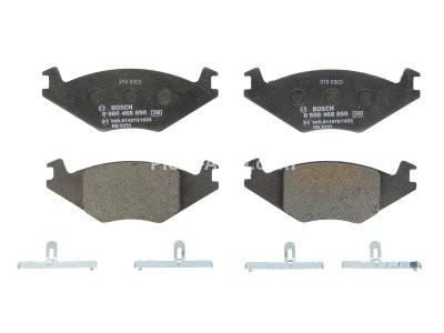 Set plăcuțe frână față , BOSCH, pentru: SEAT CORDOBA, IBIZA II; VW GOLF II, JETTA II, POLO, POLO CLASSIC, POLO II 1.0-2.0 10.81-10.02