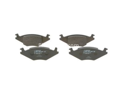 Set plăcuțe frână față , BOSCH, pentru: SEAT CORDOBA, IBIZA II; VW GOLF II, JETTA II, POLO, POLO CLASSIC, POLO II 1.0-2.0 10.81-10.02