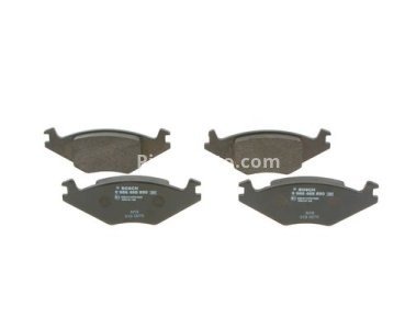 Set plăcuțe frână față , BOSCH, pentru: SEAT CORDOBA, IBIZA II; VW GOLF II, JETTA II, POLO, POLO CLASSIC, POLO II 1.0-2.0 10.81-10.02 3