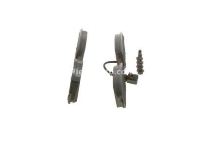 Set plăcuțe frână față , BOSCH, pentru: SEAT IBIZA III; SKODA FABIA I, FABIA I PRAKTIK, FABIA II, ROOMSTER, ROOMSTER PRAKTIK; VW POLO, POLO III CLASSIC, POLO IV 1.0-2.0 08.99- 3