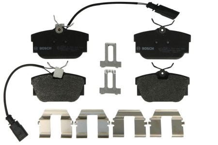 Set plăcuțe frână spate , BOSCH pentru: SEAT ALHAMBRA; VW SHARAN, TRANSPORTER IV 1.8-2.8 07.90-03.10