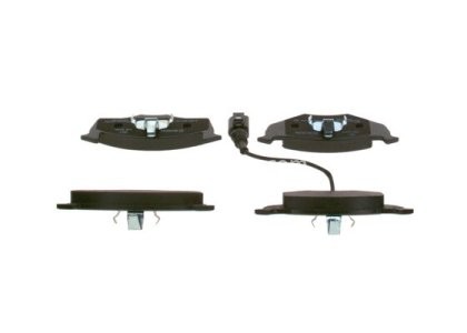 Set plăcuțe frână față , BOSCH, pentru: SKODA FABIA I, FABIA I PRAKTIK, FABIA II; VW POLO 1.0-2.0 08.99-12.14