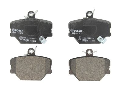 Set plăcuțe frână față , BOSCH, pentru: SMART CABRIO, CITY-COUPE, CROSSBLADE, FORTWO, ROADSTER 0.6-Electric 07.98-
