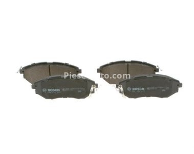 Set plăcuțe frână față , BOSCH, pentru: SUBARU FORESTER, LEGACY IV, LEGACY V, LEGACY VI, OUTBACK, TRIBECA 2.0-3.6 09.03-