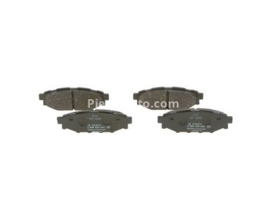 Set plăcuțe frână spate , BOSCH, pentru: SUBARU BRZ, FORESTER, IMPREZA, LEGACY IV, LEGACY V, OUTBACK, WRX, XV; TOYOTA GT 86 1.5-3.6 09.03-