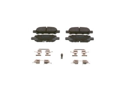 Set plăcuțe frână spate , BOSCH, pentru: SUBARU FORESTER, IMPREZA, LEGACY III, LEGACY IV, OUTBACK 2.0/2.5/3.0 08.97-08.09 3