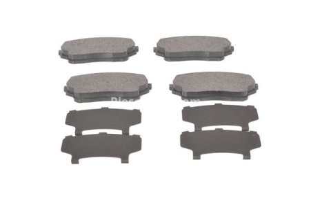 Set plăcuțe frână față , spate ,BOSCH , pentru: SUZUKI GRAND VITARA I 2.0D/2.7 02.01-09.05