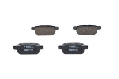 Set plăcuțe frână spate , BOSCH, pentru: SUZUKI BALENO, SWIFT V, SX4 S-CROSS, VITARA 1.0-1.6D 08.13-