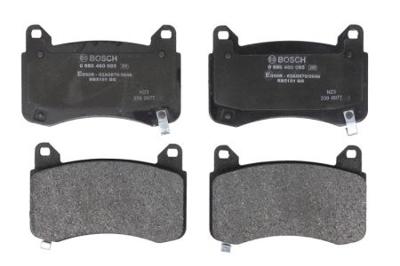 Set plăcuțe frână față , BOSCH, pentru: TESLA MODEL 3, MODEL Y Electric 01.17-