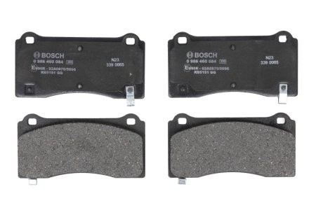 Set plăcuțe frână față , BOSCH, pentru: TESLA MODEL 3, MODEL Y Electric 01.17-