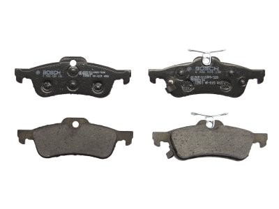 Set plăcuțe frână spate , BOSCH, pentru:  TOYOTA YARIS, YARIS/HATCHBACK 1.0-1.8 08.05-