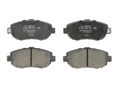 Set plăcuțe frână față , BOSCH, pentru:  TOYOTA ALTEZZA, ARISTO, CHASER, MARK II VIII, SUPRA 2.0-4.3 08.91-