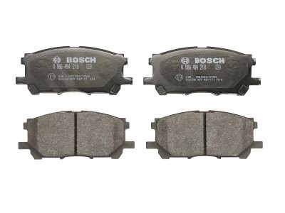Set plăcuțe frână față , BOSCH, pentru:  TOYOTA HARRIER, HIGHLANDER / KLUGER 2.4-5.0 02.03-