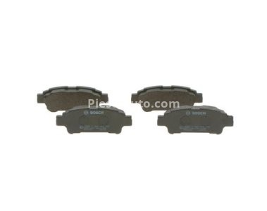 Set plăcuțe frână spate , BOSCH, pentru: TOYOTA ALPHARD I, AVENSIS VERSO, ISIS, NOAH/VOXY, PREVIA II, SIENNA 1.8-3.5 02.00-08.14 2