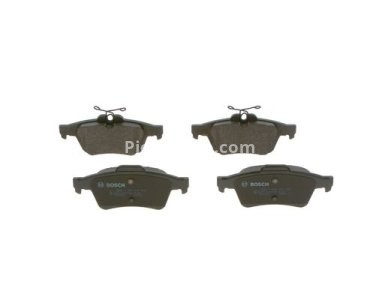 Set plăcuțe frână spate , BOSCH ( cu tampon de amortizare), pentru: VOLVO C30, C70 II, S40 II, V40, V50; CADILLAC CTS; CITROEN C5 III 1.0-Electric 01.99-