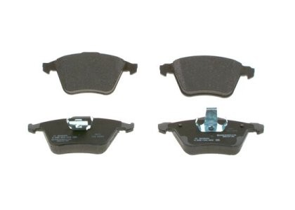 Set plăcuțe frână față , BOSCH, pentru: VOLVO C70 II, S40 II, V40, V50; FORD FOCUS II; MAZDA 3; OPEL SIGNUM, VECTRA C, VECTRA C GTS; SAAB 9-3, 9-3X 1.5-2.8 09.02-08.19 3