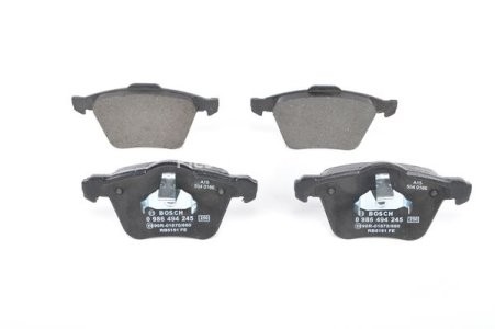 Set plăcuțe frână față , BOSCH, pentru: VOLVO S60 II, S80 II, V60 I, V70 III, V70 III/KOMBI, XC70 II; FORD GALAXY II, GALAXY MK II, S-MAX 1.5-4.4 03.06-12.18