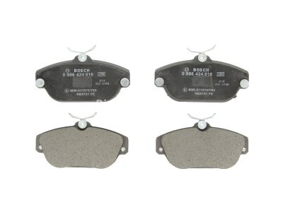 Set plăcuțe frână față , BOSCH, pentru: VOLVO 740, 760, 940, 940 II, 960, 960 II, S90 I, V90 I 2.0-2.9 08.83-12.98