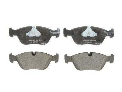 Set plăcuțe frână față , BOSCH, pentru: VOLVO 850, C70 I, S70, V70 I, XC70 I 2.0-2.5D 06.91-10.05