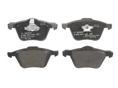 Set plăcuțe frână față , BOSCH, pentru: VOLVO S60 I, V70 II, XC70 I, XC90 I 2.0-4.4 11.99-12.14