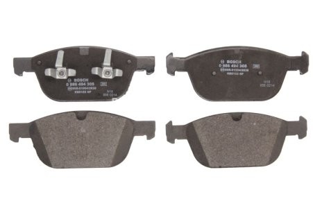 Set plăcuțe frână față , BOSCH, pentru: VOLVO XC60 I 2.0-3.2 05.08-12.17