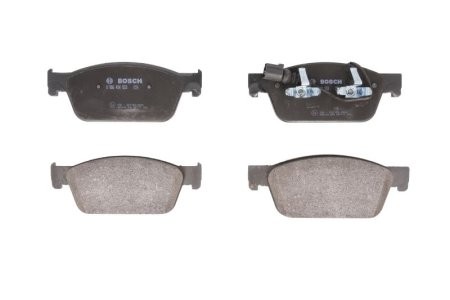 Set plăcuțe frână față , BOSCH, pentru: VW CALIFORNIA T5 CAMPER, CALIFORNIA T6 CAMPER, MULTIVAN T5, MULTIVAN T6, TRANSPORTER T5, TRANSPORTER T6, TRANSPORTER T6 / CARAVELLE T6 2.0/2.0CNG/2.0D 11.03-