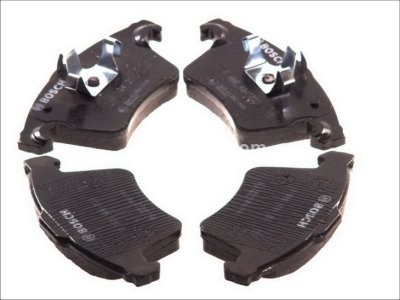 Set plăcuțe frână față , BOSCH, pentru: VW CALIFORNIA T5 CAMPER, MULTIVAN T5, TRANSPORTER T5 1.9D-3.2 04.03-08.15 1