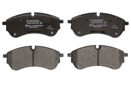 Set plăcuțe frână față , BOSCH, pentru: VW CRAFTER, GRAND CALIFORNIA CAMPER 2.0D/Electric 09.16-
