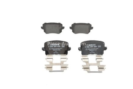 Set plăcuțe frână spate , BOSCH, pentru: VW CC B7, PASSAT ALLTRACK B7, PASSAT B6, PASSAT B7, PASSAT B7/KOMBI 1.4-3.6 03.05-12.16