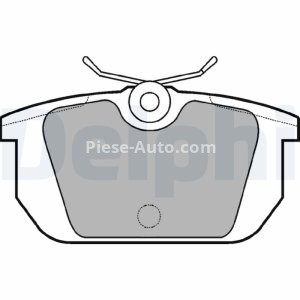 Set plăcuțe frână spate, DELPHI , pentru: ALFA ROMEO 145, 146, 155, 156, 164, 33, GTV, SPIDER; AUDI 100 C2; FIAT BARCHETTA, BRAVA, BRAVO I, COUPE, CROMA, MAREA, PUNTO, TEMPRA 1.1-3.2 08.76-05.06 3