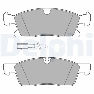 Set plăcuțe frână față, DELPHI , pentru: MASERATI LEVANTE 3.0/3.0D 06.16-