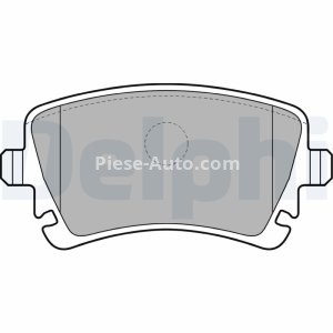 Set plăcuțe frână spate, DELPHI , pentru: AUDI A4 B6, A4 B7, A6 ALLROAD C6, A6 C5, A6 C6, A8 D3; BENTLEY CONTINENTAL, CONTINENTAL FLYING SPUR, FLYING SPUR; VW CALIFORNIA T5 CAMPER 1.9D-6.0ALK 07.02- 3