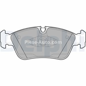 Set plăcuțe frână față, DELPHI , pentru: BMW 1 (E81), 1 (E87), 3 (E90), 3 (E91) 1.6-3.0D 06.04-06.12 2