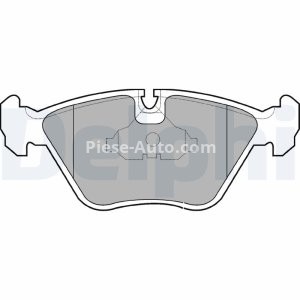 Set plăcuțe frână față, DELPHI , pentru: BMW 3 (E30), 3 (E36), 3 (E46), 5 (E34), 7 (E32), Z3 (E36); MG MG ZT, MG ZT- T 1.8-5.0 03.85-08.06 2
