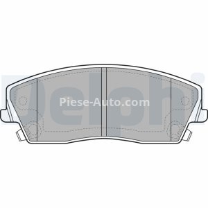 Set plăcuțe frână față, DELPHI , pentru: CHRYSLER 300C; DODGE CHALLENGER, CHARGER, MAGNUM; LANCIA THEMA 2.7-6.4 09.04-