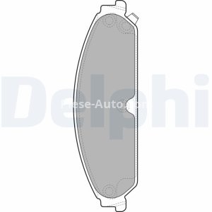 Set plăcuțe frână față, DELPHI , pentru: CHRYSLER 300C; DODGE CHALLENGER, CHARGER; LANCIA THEMA 2.7-6.4 09.04- 3